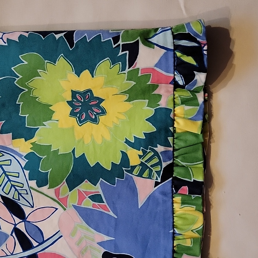 Talbots Colorful Floral Cotton Dress - Picture 4 of 9